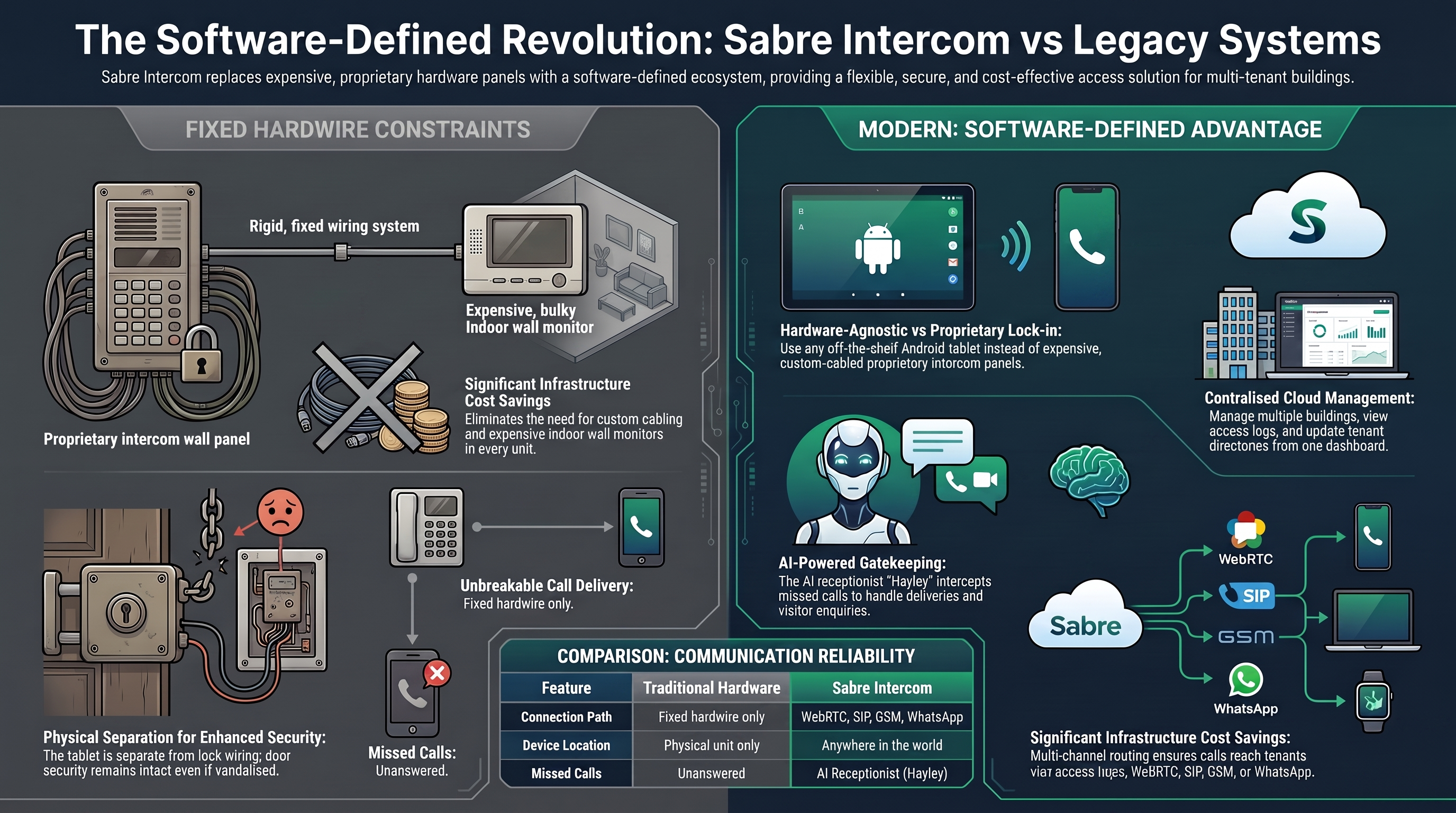 Software-Defined vs Legacy Intercom Matrix